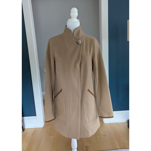 Johnston & Murphy Women's Camel Colored Coat Size Small - Picture 7 of 15